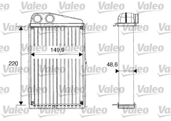 KALORİFER RADYATÖRÜ VALEO 812247