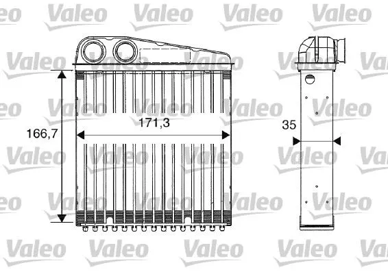 KALORİFER RADYATÖRÜ VALEO 812250