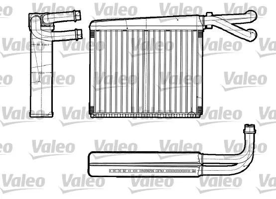 KALORİFER RADYATÖRÜ VALEO 812251