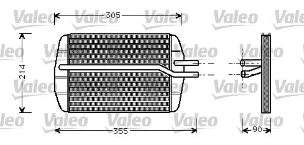 KALORİFER RADYATÖRÜ VALEO 812272