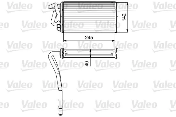 KALORİFER RADYATÖRÜ VALEO 812277