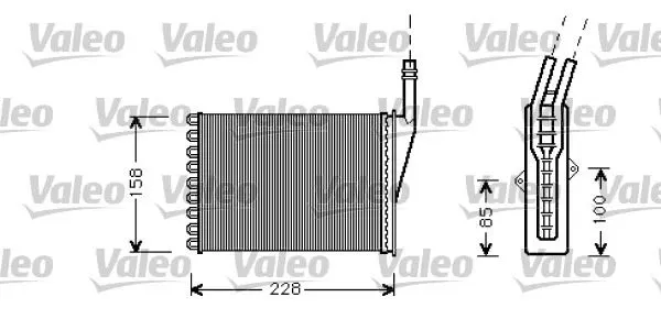 KALORİFER RADYATÖRÜ VALEO 812287