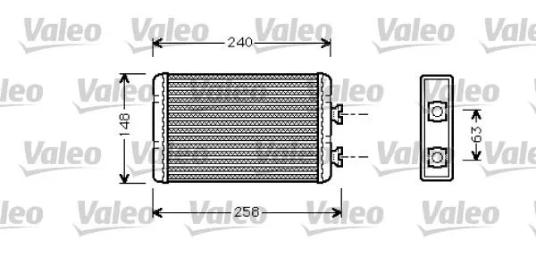 KALORİFER RADYATÖRÜ VALEO 812318