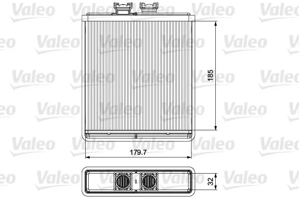 KALORİFER RADYATÖRÜ VALEO 812319