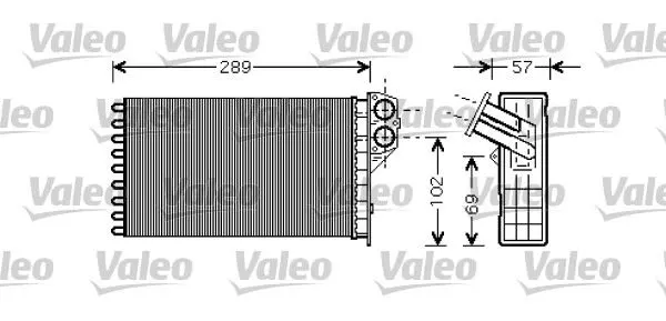 KALORİFER RADYATÖRÜ VALEO 812322