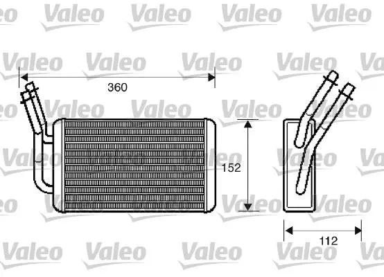 KALORİFER RADYATÖRÜ VALEO 812332