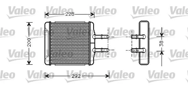 KALORİFER RADYATÖRÜ VALEO 812335