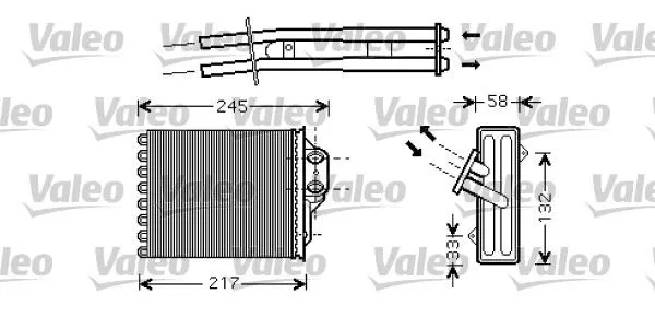 KALORİFER RADYATÖRÜ VALEO 812336