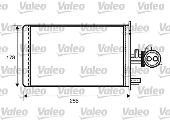 KALORİFER RADYATÖRÜ VALEO 812337