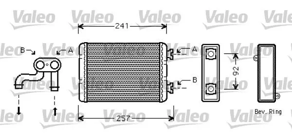 KALORİFER RADYATÖRÜ VALEO 812360