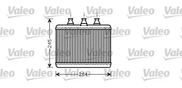 KALORİFER RADYATÖRÜ VALEO 812365