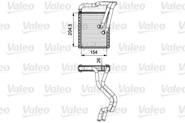 KALORİFER RADYATÖRÜ VALEO 812430