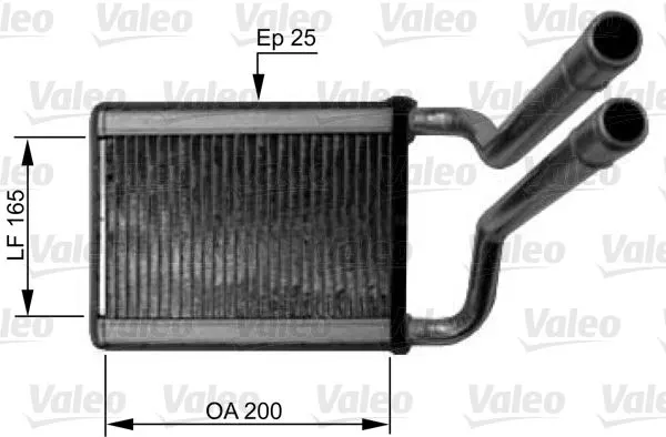 KALORİFER RADYATÖRÜ VALEO 812438
