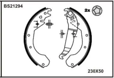 KAMPANA PABUÇLU BALATA BESER BS21294