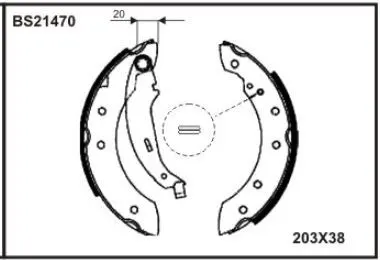 KAMPANA PABUÇLU BALATA BESER BS21470