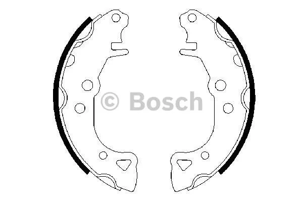 KAMPANA PABUÇLU BALATA BOSCH 0986487252