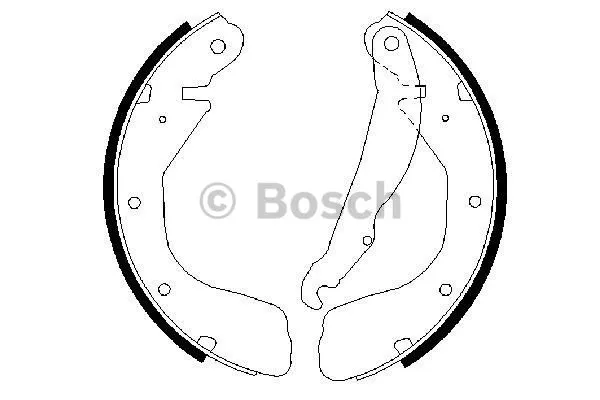 KAMPANA PABUÇLU BALATA BOSCH 0986487263