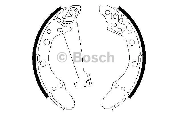 KAMPANA PABUÇLU BALATA BOSCH 0986487270