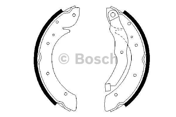 KAMPANA PABUÇLU BALATA BOSCH 0986487327