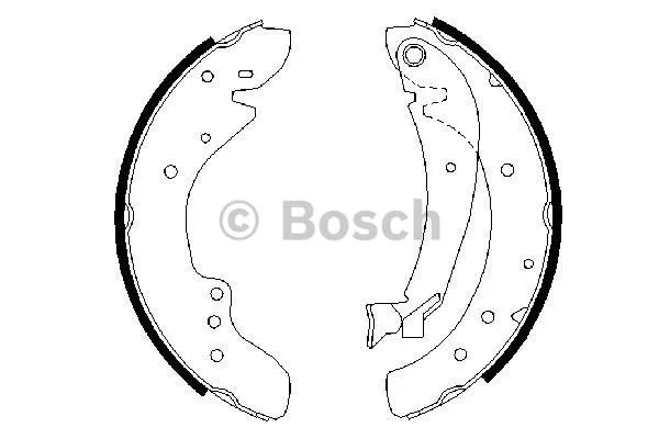 KAMPANA PABUÇLU BALATA BOSCH 0986487521