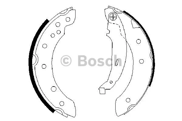 KAMPANA PABUÇLU BALATA BOSCH 0986487585