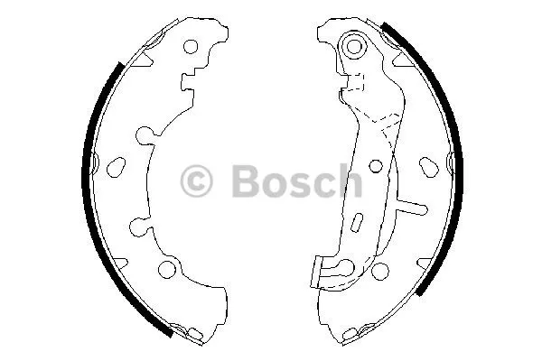 KAMPANA PABUÇLU BALATA BOSCH 0986487599