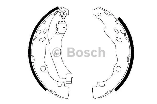 KAMPANA PABUÇLU BALATA BOSCH 0986487627