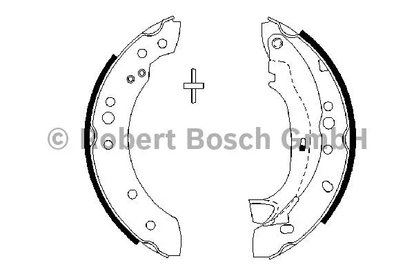 KAMPANA PABUÇLU BALATA BOSCH 0986487664