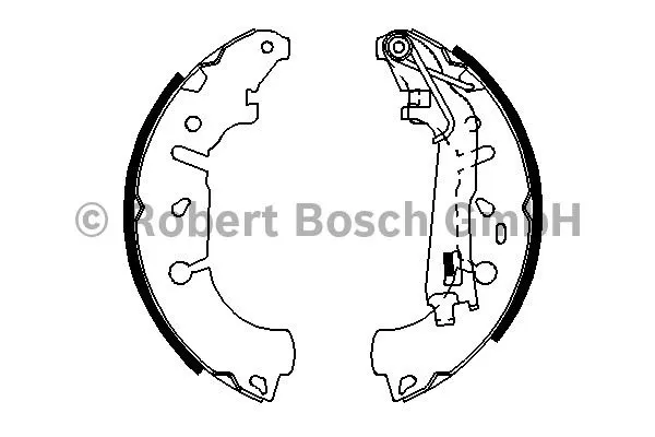 KAMPANA PABUÇLU BALATA BOSCH 0986487703