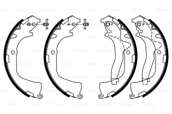 KAMPANA PABUÇLU BALATA BOSCH 0986487955