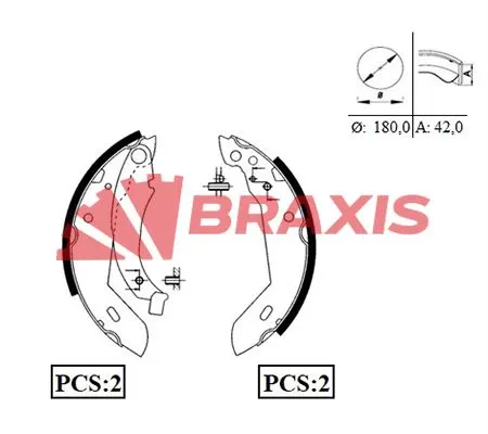 KAMPANA PABUÇLU BALATA BRAXIS AC0011