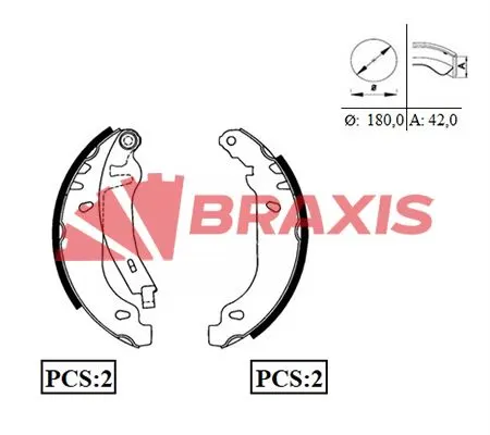 KAMPANA PABUÇLU BALATA BRAXIS AC0013