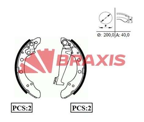 KAMPANA PABUÇLU BALATA BRAXIS AC0014
