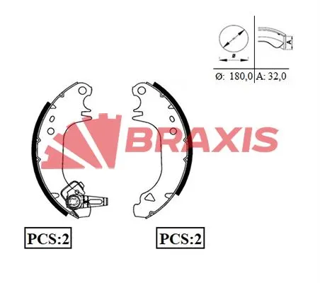 KAMPANA PABUÇLU BALATA BRAXIS AC0017