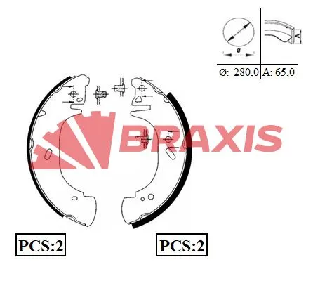 KAMPANA PABUÇLU BALATA BRAXIS AC0035