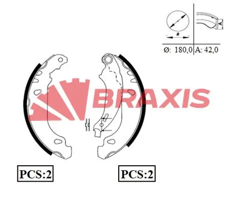 KAMPANA PABUÇLU BALATA BRAXIS AC0036