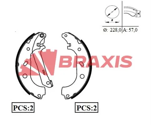 KAMPANA PABUÇLU BALATA BRAXIS AC0037