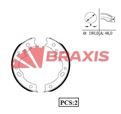 KAMPANA PABUÇLU BALATA BRAXIS AC0067