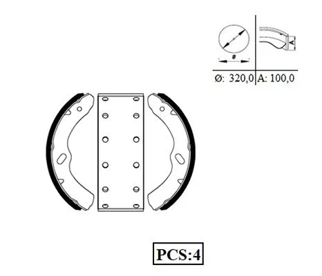 KAMPANA PABUÇLU BALATA BRAXIS AC0085