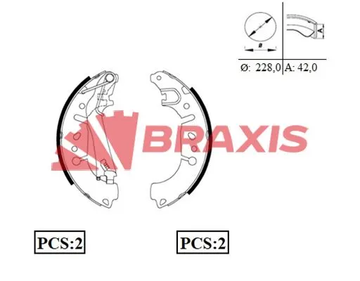 KAMPANA PABUÇLU BALATA BRAXIS AC0095