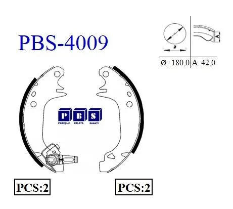 KAMPANA PABUÇLU BALATA PBS 4009