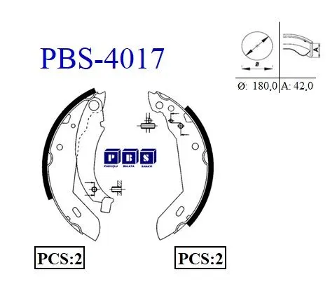 KAMPANA PABUÇLU BALATA PBS 4017
