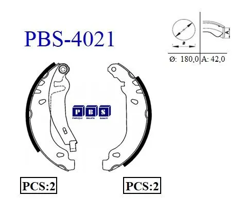 KAMPANA PABUÇLU BALATA PBS 4021