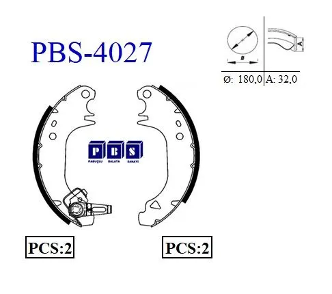 KAMPANA PABUÇLU BALATA PBS 4027