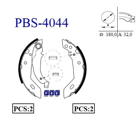 KAMPANA PABUÇLU BALATA PBS 4044