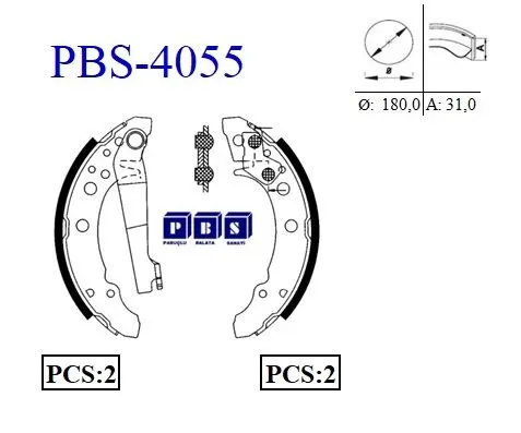 KAMPANA PABUÇLU BALATA PBS 4055