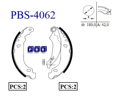 KAMPANA PABUÇLU BALATA PBS 4062