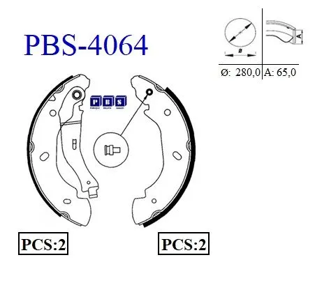 KAMPANA PABUÇLU BALATA PBS 4064