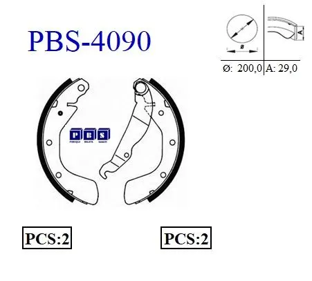 KAMPANA PABUÇLU BALATA PBS 4090