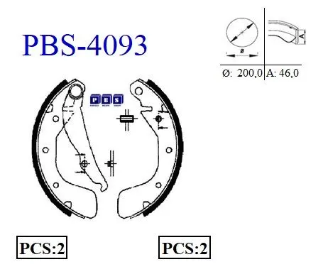 KAMPANA PABUÇLU BALATA PBS 4093